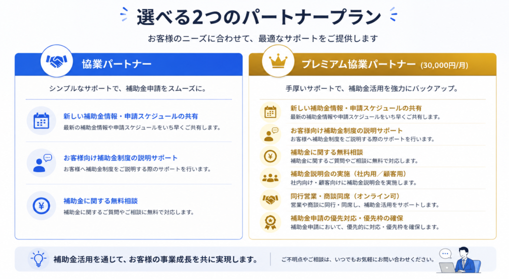 協業パートナー制度
