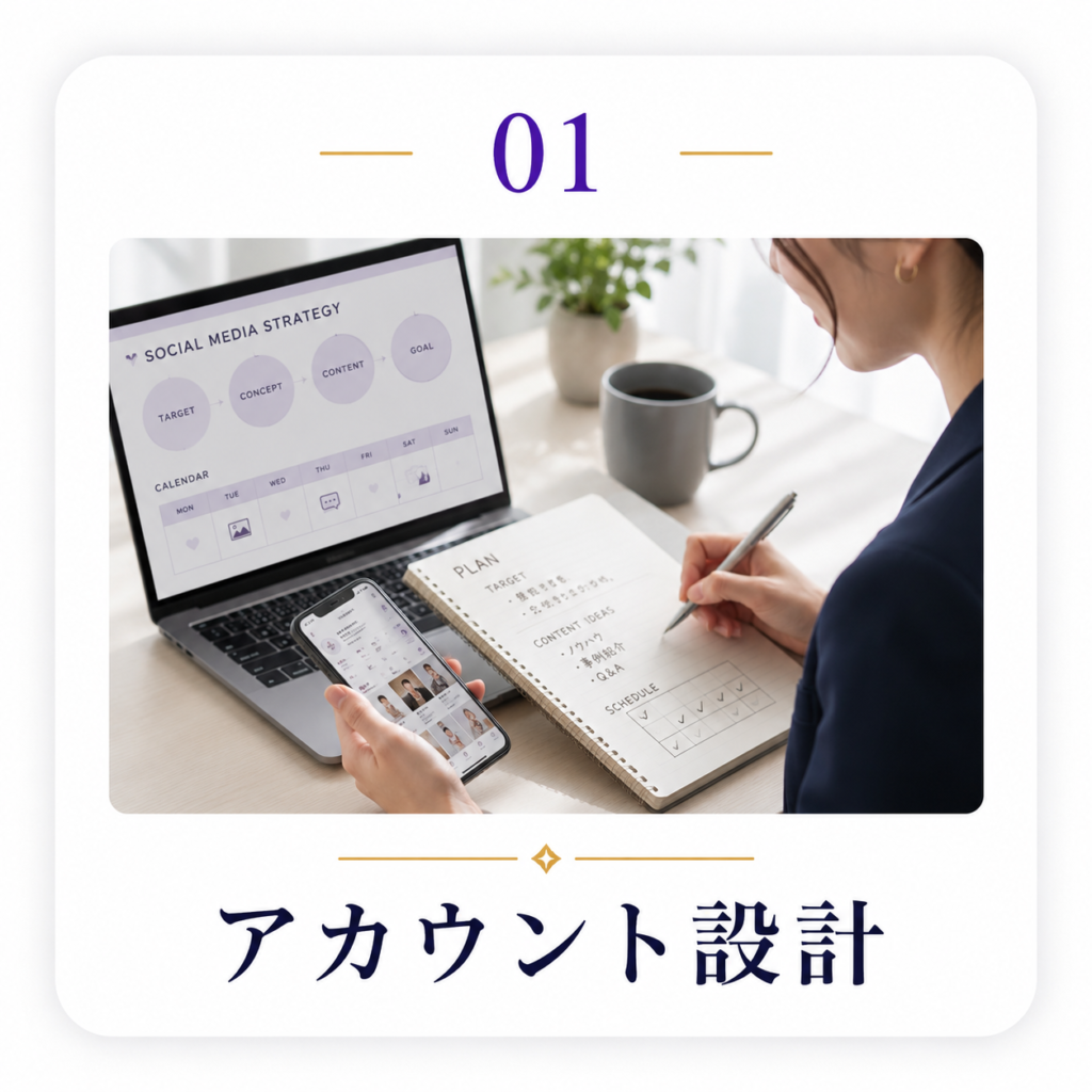01アカウント設計