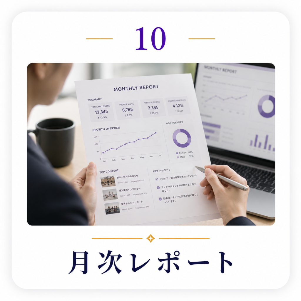 10月次レポート
