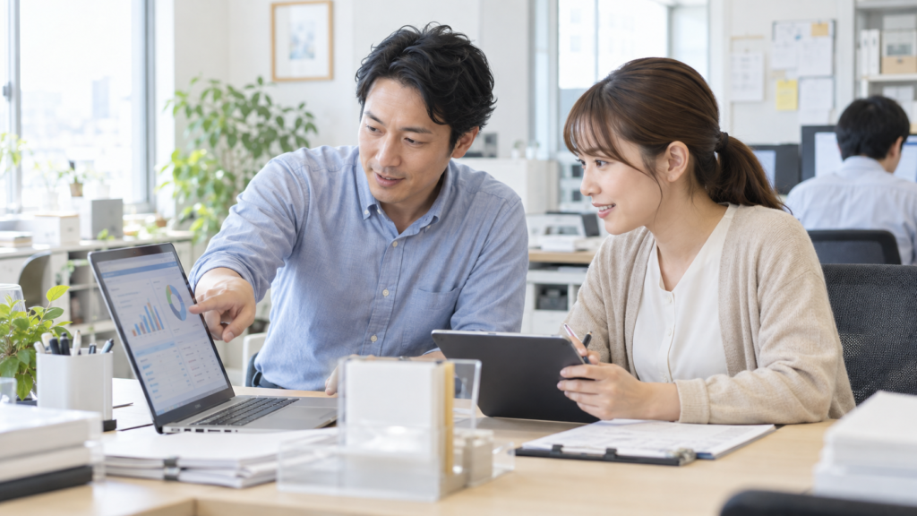 日々の入力や集計を楽にするイメージ